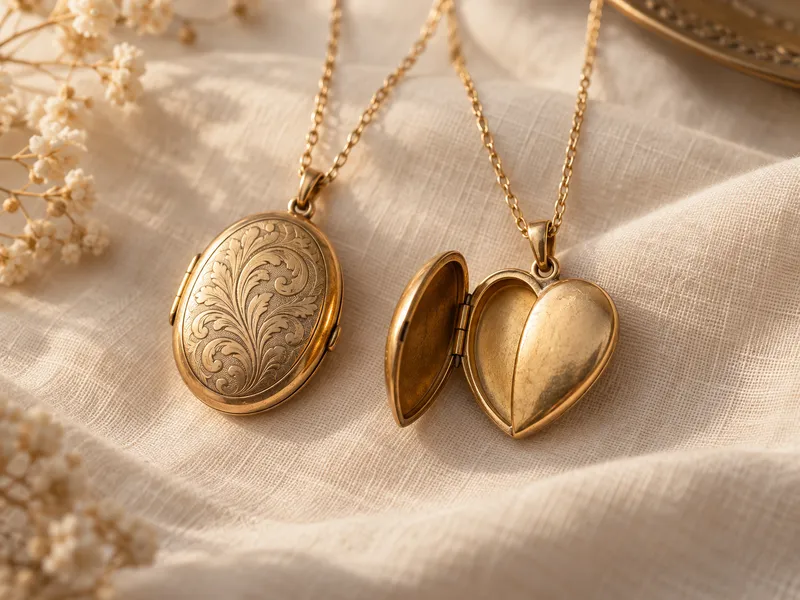 Example of lockets & pendants jewellery