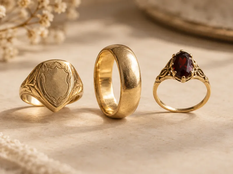 Example of rings jewellery