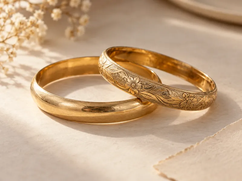 Example of rolled gold (rg / rgp) jewellery